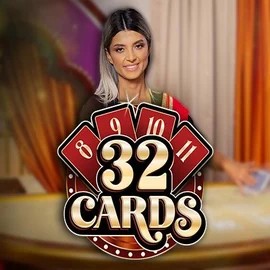 32 Cards slot logo by Ezugi at IgoBet Casino