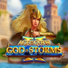 Try Age Of The Gods: God Of Storms 2 slot by Playtech on igobetcasinonl.nl – logo image