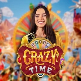 Crazy Time casino game by Evolution – featured logo at IgoBet Casino