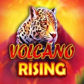 Volcano Rising online game logo by RubyPlay on igobetcasinonl.nl